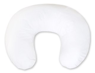 Poduszka rogal do karmienia fasolka + zdejmowana poszewka - biała
