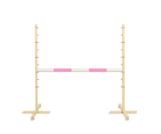 Przeszkoda skokowa do Hobby Horse 120cm, belka jasny róż