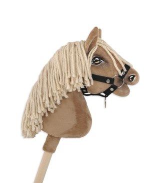 Kantar dla konia Hobby Horse uniwersalny A4 i A5 zapinany - czarny