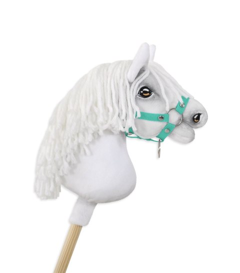 Kantar dla konia Hobby Horse uniwersalny A4 i A5 zapinany - miętowy